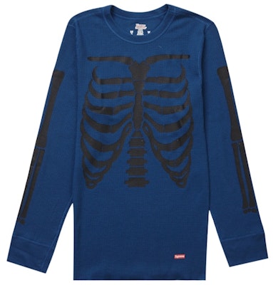 Supreme Hanes Bones Thermal Crew (1 Pack) Blue Order Supreme Hanes Bones Thermal Crew (1 Pack) Blue