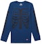Order Supreme Hanes Bones Thermal Crew (1 Pack) Blue