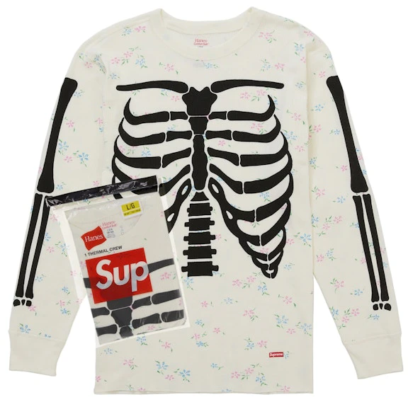 supreme-hanes-bones-thermal-crew-fw-25-1-pack-floral