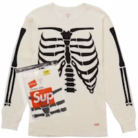 Supreme Hanes Bones Thermal Crew FW25 (1 Pack) White Supreme Hanes Bones Thermal Crew FW25 (1 Pack) White