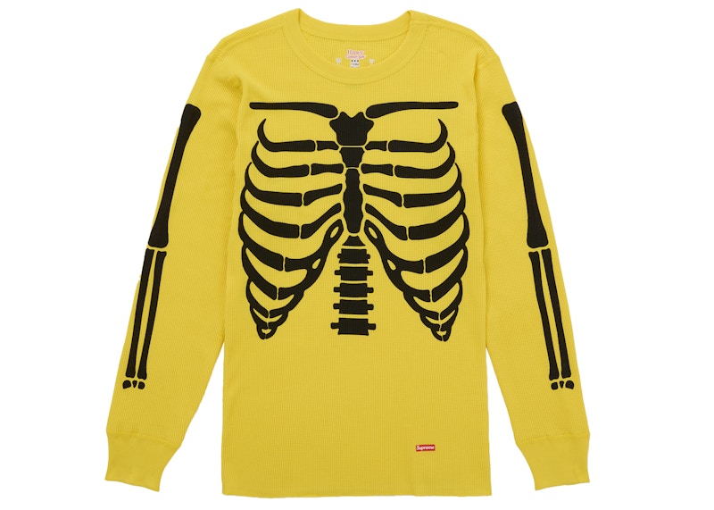 Order Supreme Hanes Bones Thermal Crew FW25 (1 Pack) Kuning