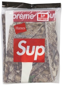 Supreme Hanes Bones Pantalón Térmico 1 Pack Camuflaje Woodland Shop Supreme Hanes Bones Pantalón Térmico 1 Pack Camuflaje Woodland