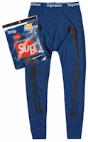 Supreme Hanes Bones Thermal Pant (1 Pack) Blue Supreme Hanes Bones Thermal Pant (1 Pack) Blue