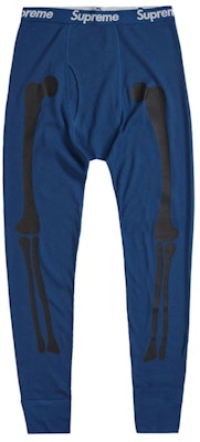 Supreme Hanes Bones Thermal Pant (1 Pack) Blue Order Supreme Hanes Bones Thermal Pant (1 Pack) Blue