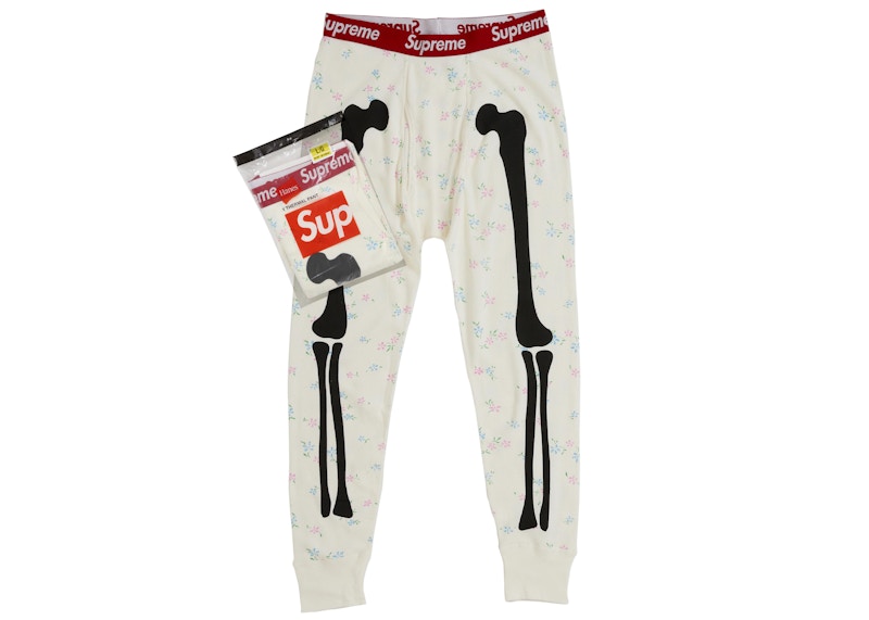 Supreme Hanes Bones Thermal Pant FW25 (1 Pack) Floral