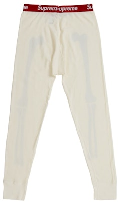 Supreme Hanes Bones Thermal Pant FW25 (1 Pack) White Lookbook Supreme Hanes Bones Thermal Pant FW25 (1 Pack) White