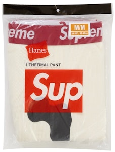 Supreme Hanes 骨頭圖案保暖褲 FW25 (1包) 白色 Shop Supreme Hanes 骨頭圖案保暖褲 FW25 (1包) 白色