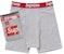 Supreme Hanes Boxer Briefs (2 Pack) Heather Grey