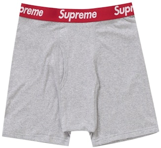 シュプリーム ヘインズ ボクサーブリーフ 2枚セット ヘザ―グレー Order シュプリーム ヘインズ ボクサーブリーフ 2枚セット ヘザ―グレー