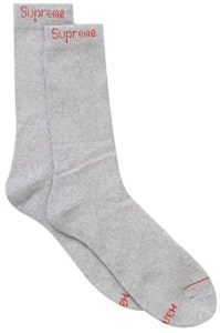 Supreme Hanes 灰色船襪 (4雙裝) Order Supreme Hanes 灰色船襪 (4雙裝)