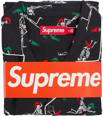 Supreme Hanes 假日睡衣套装 黑色 Order Supreme Hanes 假日睡衣套装 黑色