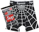 Buy Supreme Hanes Spider-Man Boxer Briefs (2 Pack) Hitam Lelaki