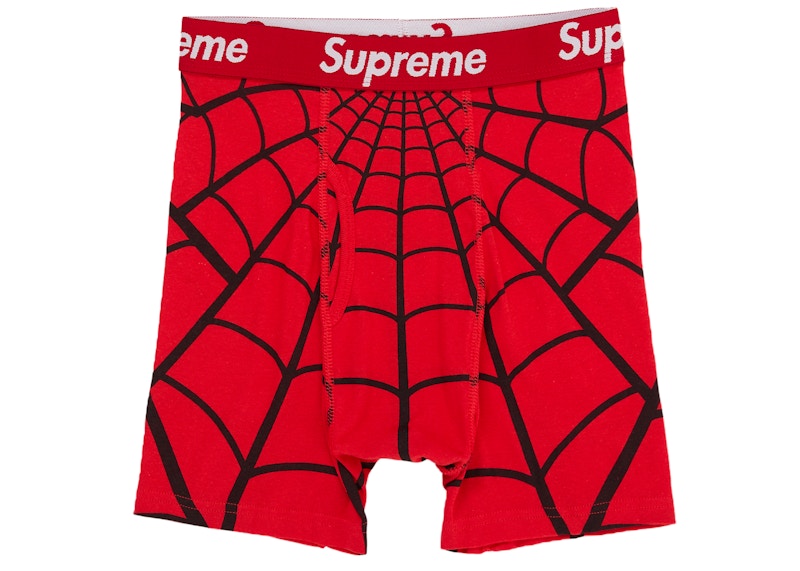 Order Supreme Hanes Boxer Spider-Man (2 Pack) Merah