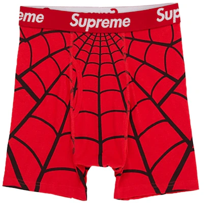 Supreme Hanes Boxer Spider-Man (2 Pack) Merah Order Supreme Hanes Boxer Spider-Man (2 Pack) Merah