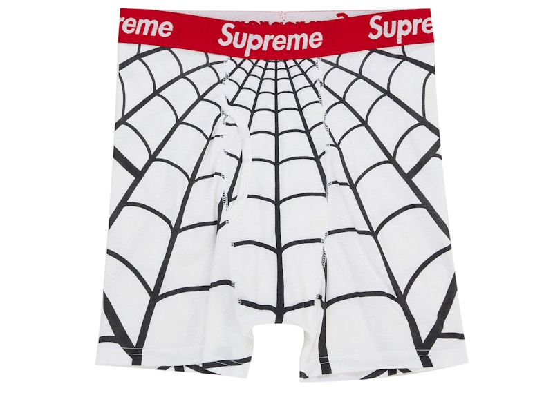 Order Supreme Hanes Spider-Man Boxer Briefs (2 Pek) Putih