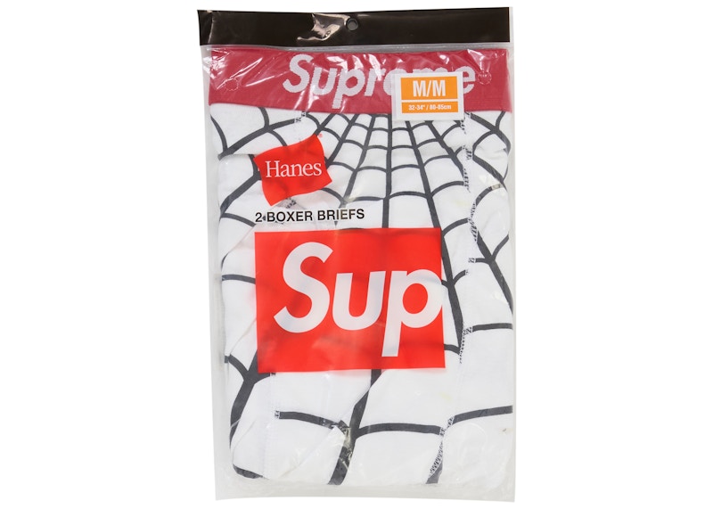 Lookbook Supreme Hanes Spider-Man Boxer Briefs (2 Pek) Putih