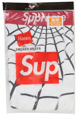 Supreme Hanes Spider-Man Boxer Briefs (2 Pek) Putih Lookbook Supreme Hanes Spider-Man Boxer Briefs (2 Pek) Putih