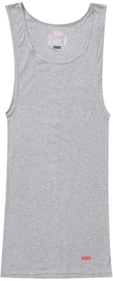 Supreme Hanes Tagless Tank Tops (3 Pack) Heather Grey Order Supreme Hanes Tagless Tank Tops (3 Pack) Heather Grey
