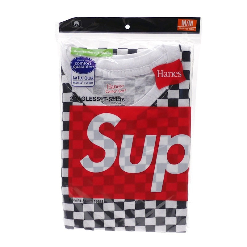 Buy Supreme Hanes Camisetas Sin Etiqueta (Pack de 2) Cuadros
