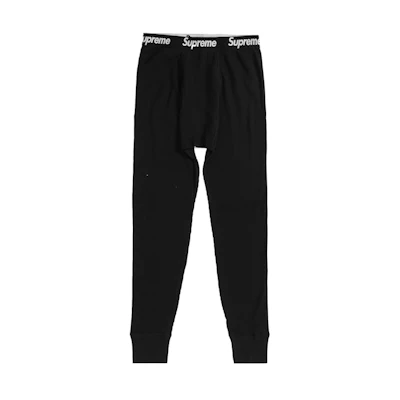Supreme Hanes Thermal Pant (1 Pack) Black