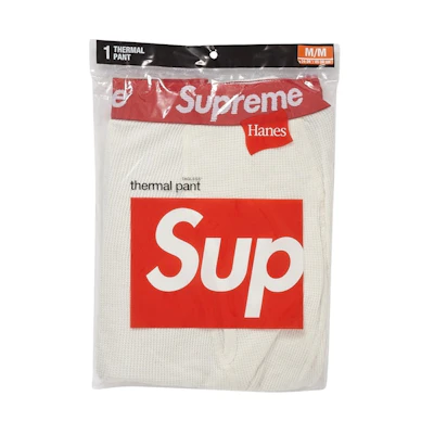 Supreme Hanes Thermal Pant (1 Pack) Natural