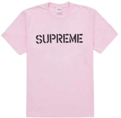 Supreme Hard Tee Light Pink Buy Supreme Hard Tee Light Pink