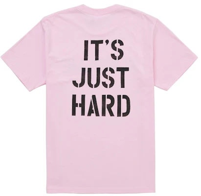 Supreme Hard Tee Light Pink Order Supreme Hard Tee Light Pink