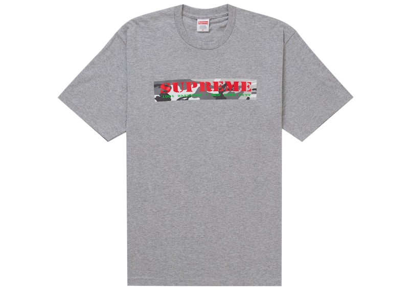Supreme Hardcore Tee Heather Grey