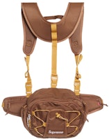 Supreme Harness Waist Bag Brown Supreme Harness Waist Bag Brown