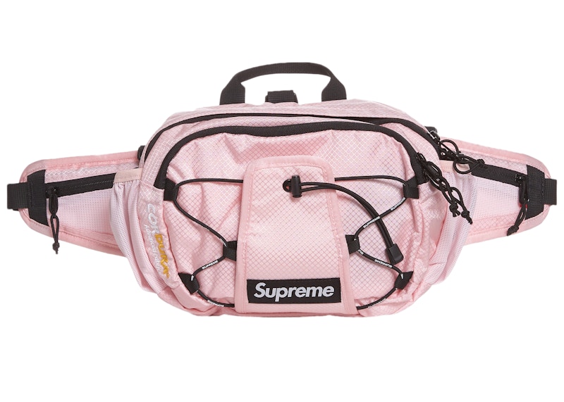 Lookbook Supreme 粉色腰包马甲