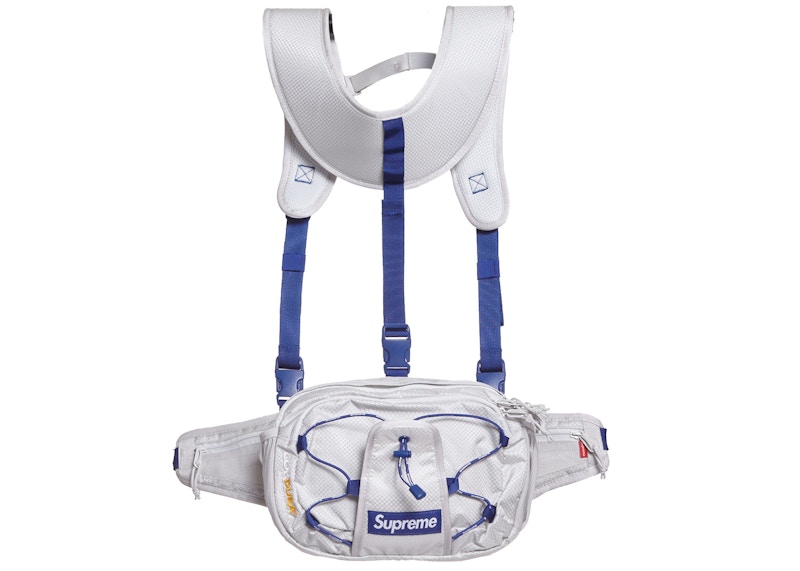 Supreme Harness Waist Bag Silver