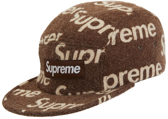 Supreme Harris Tweed Camp Cap Coklat Buy Supreme Harris Tweed Camp Cap Coklat