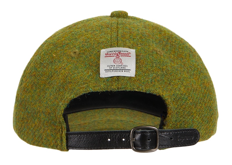 Supreme Harris Tweed Classic Logo 6-Panel Olive 圖 2