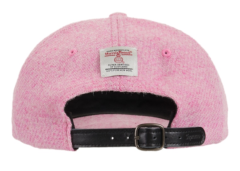 Supreme Harris Tweed Classic Logo 6-Panel Pink 圖 2
