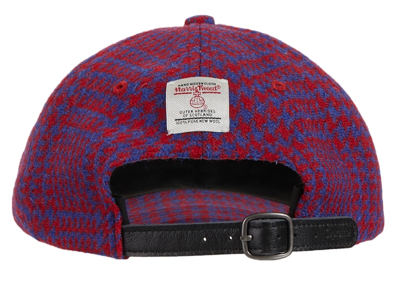 Supreme Harris Tweed Classic Logo 6-Panel Royal Multi 圖 2