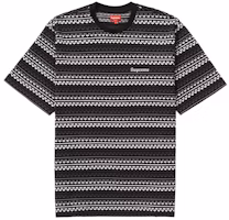 Supreme Hearts Jacquard S/S Top Black Supreme Hearts Jacquard S/S Top Black