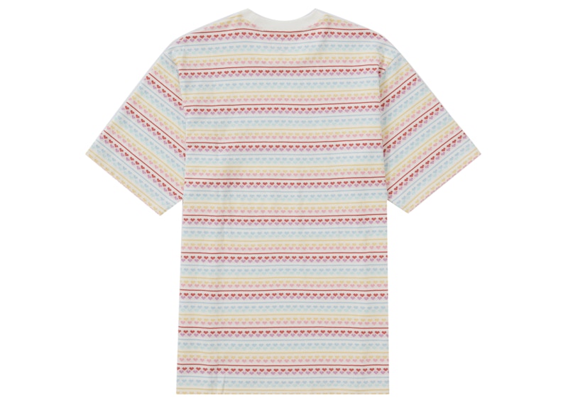 Order 至高無上的愛心提花短袖上衣 白色