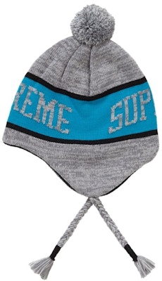 Supreme Heathered Earflap Beanie Grey Buy Supreme Heathered Earflap Beanie Grey