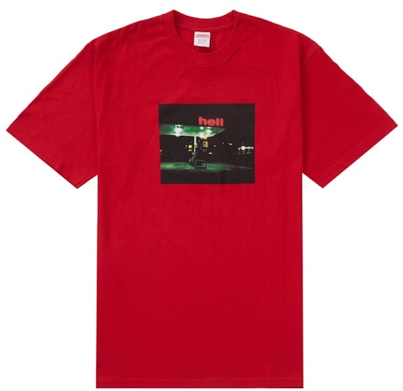 supreme-hell-tee-red