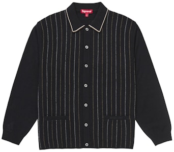 Supreme 人字纹开衫 黑色 Buy Supreme 人字纹开衫 黑色