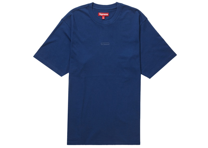 Supreme High Density Small Box S/S Top Light Navy