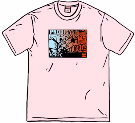 Supreme HNIC Tee Light Pink Buy Supreme HNIC Tee Light Pink