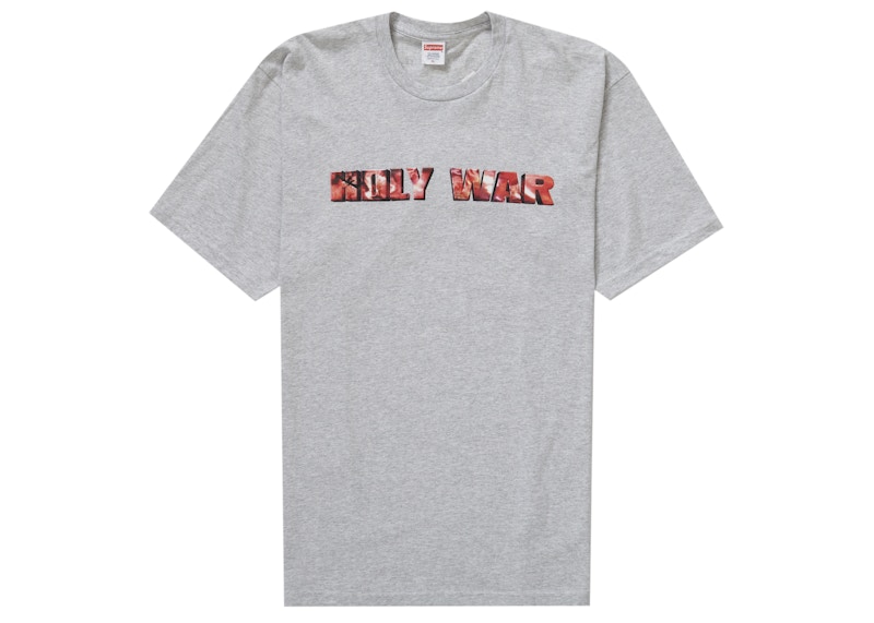 Supreme Holy War Tee Ash Grey