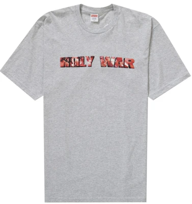Supreme Camiseta Holy War Gris Ceniza Buy Supreme Camiseta Holy War Gris Ceniza