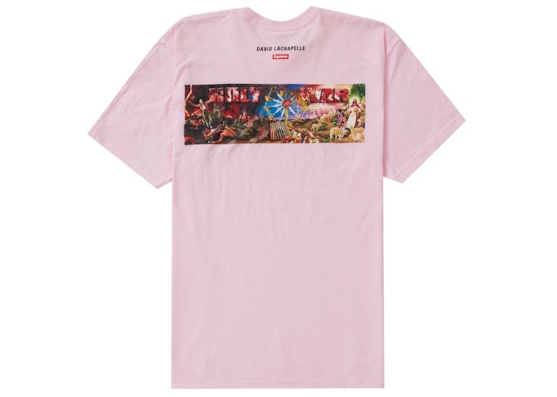 Supreme Holy War Tee Light Pink 圖 2