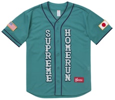 Supreme Homerun Baseball Jersey Green Supreme Homerun Baseball Jersey Green