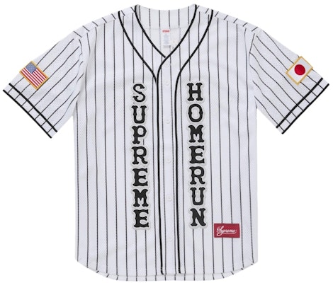 Supreme Camiseta de Béisbol Homerun Blanca Buy Supreme Camiseta de Béisbol Homerun Blanca