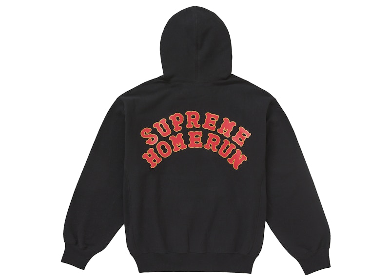 Supreme Homerun Hooded Sweatshirt Black 圖 2