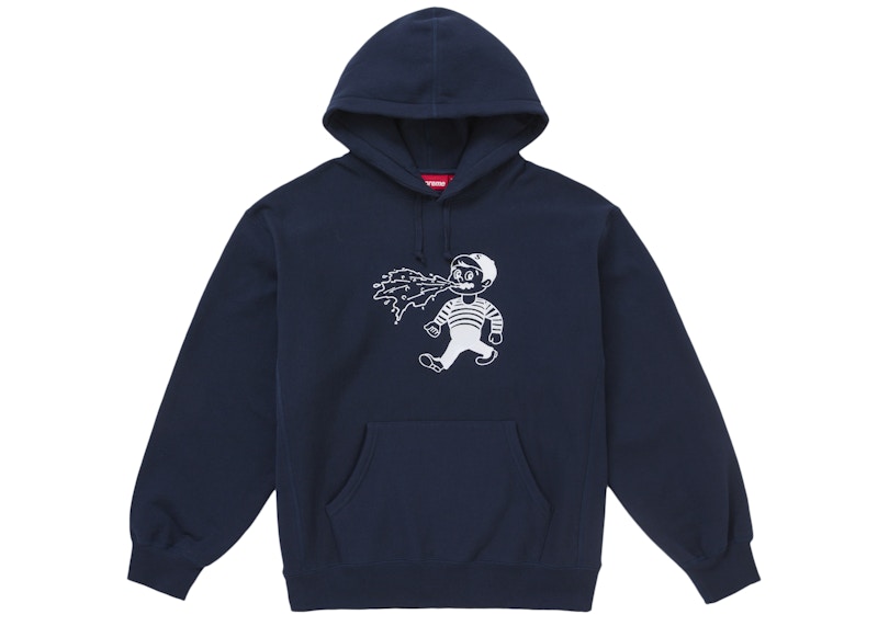 Supreme Homerun Hooded Sweatshirt Navy