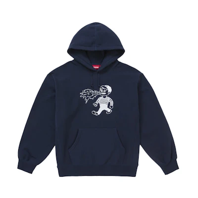 Supreme Homerun Hooded Sweatshirt Navy